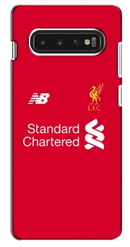 Чехол с принтом «Форма Liverpool» для Samsung S10