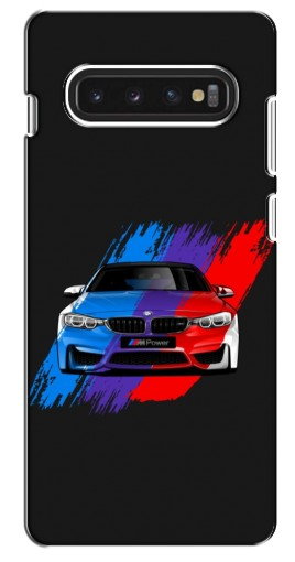 Силиконовый чехол с изображением «Красочный BMW» для Samsung S10