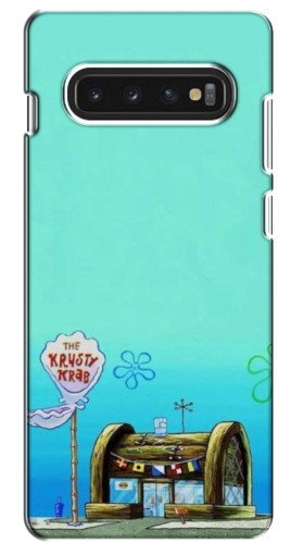 Чехол с принтом «Krusty Krab» для Samsung S10