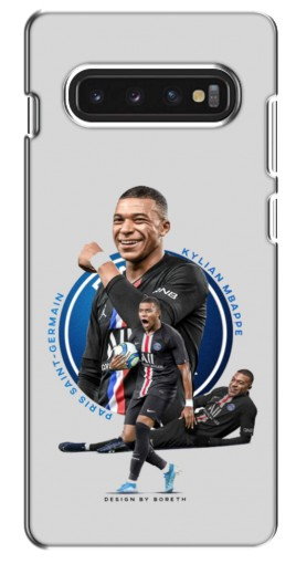 Силиконовый чехол с изображением «Kylian Mbappe» для Samsung S10