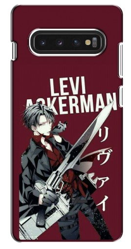 Чехол с печатью «levi Ackerman»  для Samsung S10