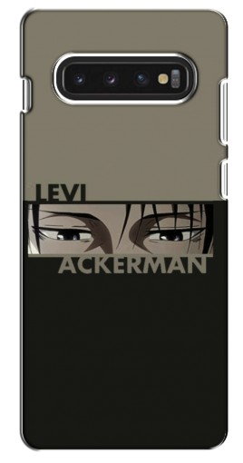 Силиконовый чехол с изображением «Levi Anime» для Samsung S10