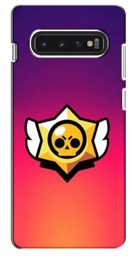 Чехол с картинкой «Логотип Brawl Stars» для Samsung S10