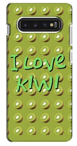 Чехол с печатью «Love Kiwi»  для Samsung S10