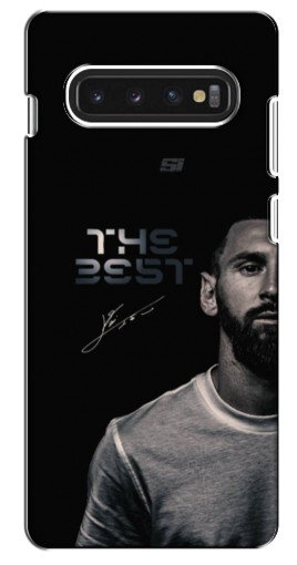 Чехол с картинкой «The Best Messi» для Samsung S10