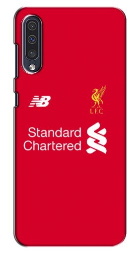 Чехол с печатью «Форма Liverpool»  для Samsung Galaxy A50 2019 (A505F)