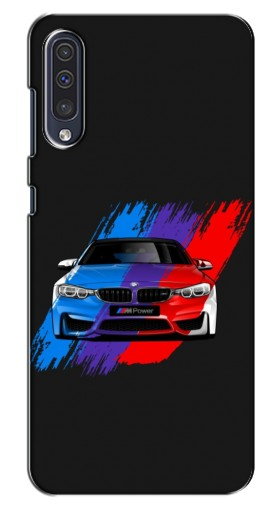 Силиконовый чехол с изображением «Красочный BMW» для Samsung Galaxy A50 2019 (A505F)