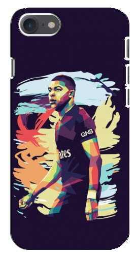 Чехол с печатью «ART Mbappe»  для iPhone SE (2020)