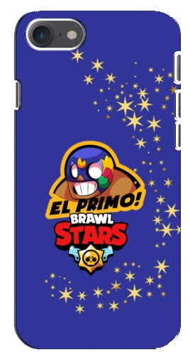 Чехол с печатью «El Primo в маске»  для iPhone SE (2020)