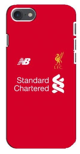 Чехол с печатью «Форма Liverpool»  для iPhone SE (2020)