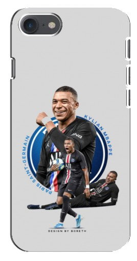 Чехол с картинкой «Kylian Mbappe» для iPhone SE (2020)