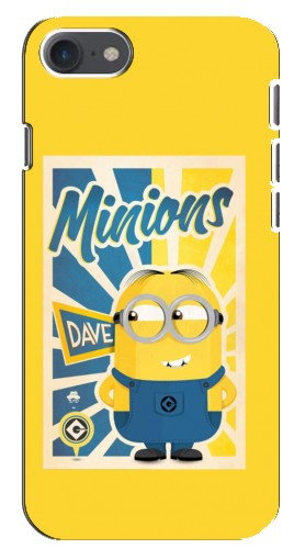 Силиконовый чехол с изображением «Minions» для iPhone SE (2020)