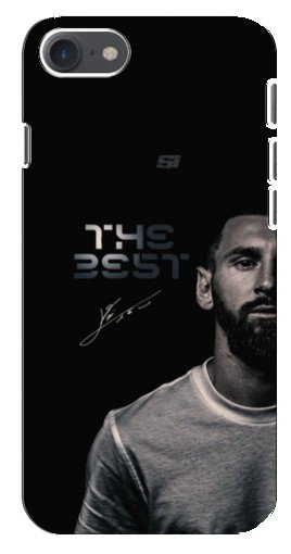 Чехол с печатью «The Best Messi»  для iPhone SE (2020)