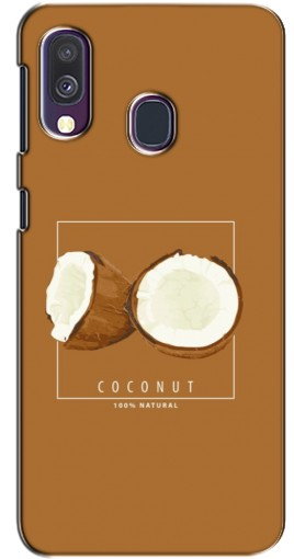 Силиконовый чехол с изображением «Coconut» для Samsung Galaxy A40 2019 (A405F)