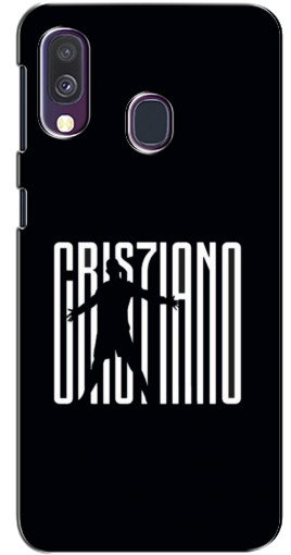 Чехол с принтом «Cristiano» для Samsung Galaxy A40 2019 (A405F)