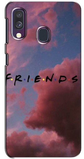 Чехол с картинкой «Friends» для Samsung Galaxy A40 2019 (A405F)