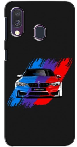 Силиконовый чехол с изображением «Красочный BMW» для Samsung Galaxy A40 2019 (A405F)