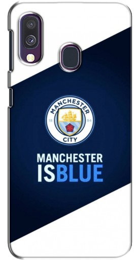 Чехол с картинкой «Manchester is Blue» для Samsung Galaxy A40 2019 (A405F)