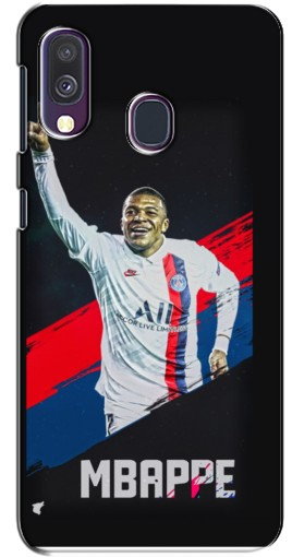 Силиконовый чехол с изображением «Mbappe в ПСЖ» для Samsung Galaxy A40 2019 (A405F)