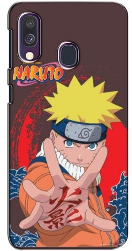 Чехол с картинкой «Naruto атакует» для Samsung Galaxy A40 2019 (A405F)