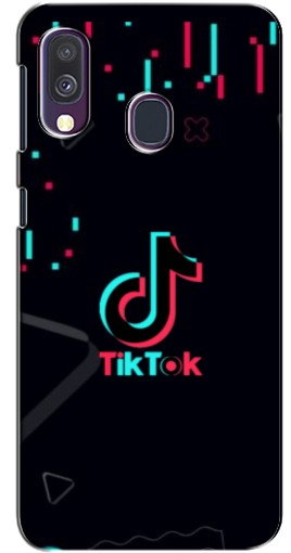 Чехол с картинкой «Стиль TikTok» для Samsung Galaxy A40 2019 (A405F)