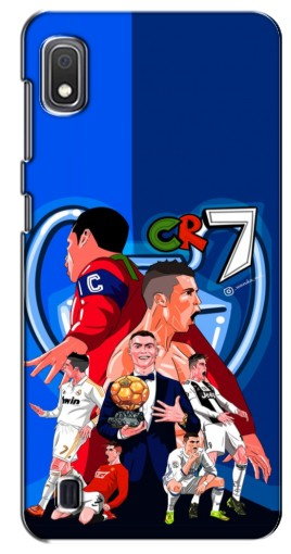 Силиконовый чехол с изображением «CR7» для Samsung Galaxy A10 2019 (A105F)