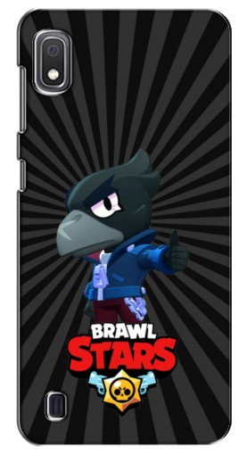 Силиконовый чехол с изображением «Crow Brawl Stars» для Samsung Galaxy A10 2019 (A105F)