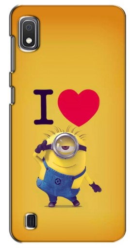 Силиконовый чехол с изображением «I Love Minion» для Samsung Galaxy A10 2019 (A105F)