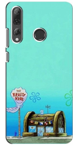 Чехол с принтом «Krusty Krab» для Huawei P Smart Plus 2019