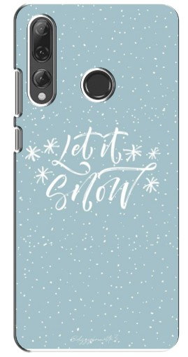 Чехол с принтом «Let it Snow» для Huawei P Smart Plus 2019