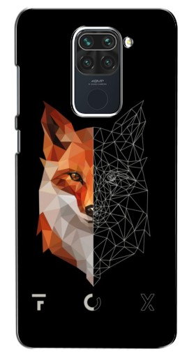 Чехол с печатью «Fox»  для Xiaomi Redmi Note 9