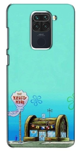 Чехол с картинкой «Krusty Krab» для Xiaomi Redmi Note 9