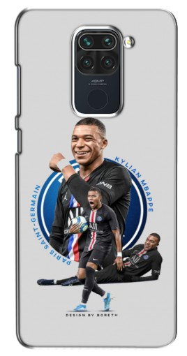 Чехол с картинкой «Kylian Mbappe» для Xiaomi Redmi Note 9