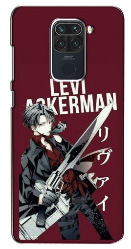 Чехол с печатью «levi Ackerman»  для Xiaomi Redmi Note 9