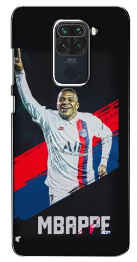 Силиконовый чехол с изображением «Mbappe в ПСЖ» для Xiaomi Redmi Note 9