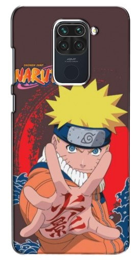 Чехол с картинкой «Naruto атакует» для Xiaomi Redmi Note 9