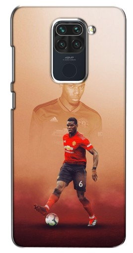 Чехол с печатью «Pogba с Манчестера»  для Xiaomi Redmi Note 9