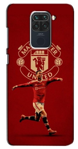 Чехол с картинкой «Ronaldo в МЮ» для Xiaomi Redmi Note 9