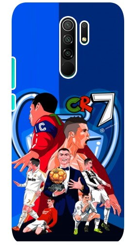 Чехол с печатью «CR7»  для Xiaomi Redmi 9