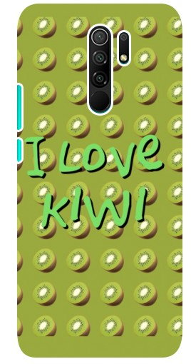 Чехол с печатью «Love Kiwi»  для Xiaomi Redmi 9