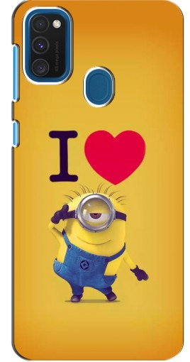 Силиконовый чехол с изображением «I Love Minion» для Samsung Galaxy M31