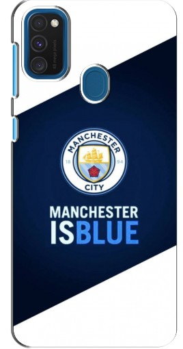 Чехол с картинкой «Manchester is Blue» для Samsung Galaxy M31