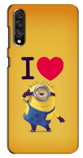 Чехол с картинкой «I Love Minion» для Samsung Galaxy A50s (A507)