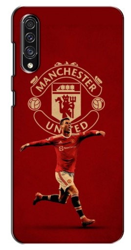 Силиконовый чехол с изображением «Ronaldo в МЮ» для Samsung Galaxy A50s (A507)