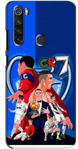 Силиконовый чехол с изображением «CR7» для Xiaomi Redmi Note 8T